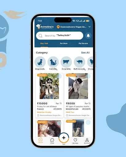 Download Animaline.in Terbaru – Jual Beli Hewan Tanpa Perantara - Screenshot 2