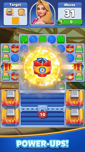 Download Turbo Match – Mega Motors Terbaru – Puzzle Seru Gratis - Screenshot 9