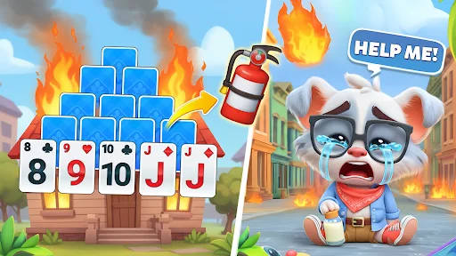 Download Solitaire TriPeaks: Farm Tour Terbaru – Mainkan Kartu Gratis - Screenshot 3