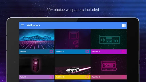 Download Rad Pack Pro – Tema 80-an Ikon Retro Terbaik di Android - Screenshot 11