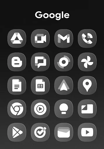 Download OneGlass 8 – Icon Pack Terbaru – Tampilan Minimalis - Screenshot 10