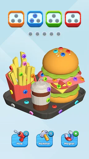 Download Screw Land 3D Terbaru – Puzzle Sekrup Seru & Gratis - Screenshot 16