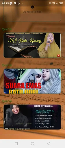 Download Qoriah Putri Internasional Terbaru – Kumpulan Lantunan Merdu - Screenshot 21