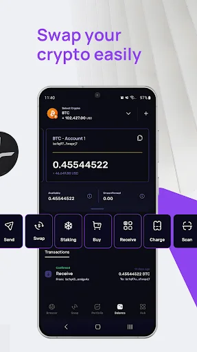 Download Klever Wallet Terbaru – Dompet Kripto Aman & Mudah - Screenshot 3