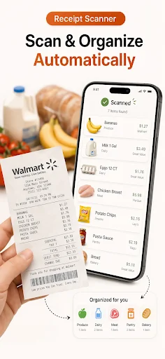 Download Grocery AI Terbaru – Kelola Stok & Resep Hemat - Screenshot 4