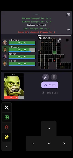 Download Depths of Endor RPG – Petualangan Dungeon Retro Seru - Screenshot 1