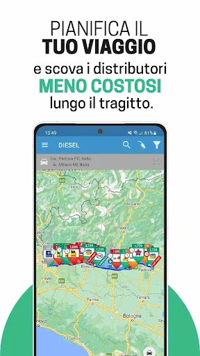 Download Prezzi Benzina Terbaru – Cari SPBU Termurah di Italia - Screenshot 4