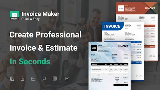 Download Invoice Maker: Quick & Easy – Buat Faktur Profesional - Screenshot 1