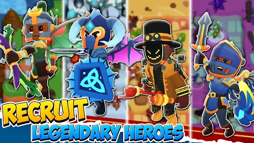 Download Idle Hero TD Terbaru – Game Strategy RPG Offline - Screenshot 14