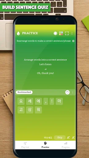 Download Korean Sentence Master Terbaru – Belajar Bahasa Korea - Screenshot 18