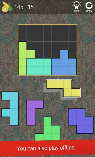 Download Block Puzzle (Tangram) Terbaru – Game Asah Otak Gratis - Screenshot 2