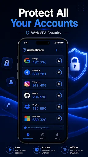 Download Authenticator App – TrustAuth 4.5 | Keamanan 2FA Terbaik - Screenshot 3