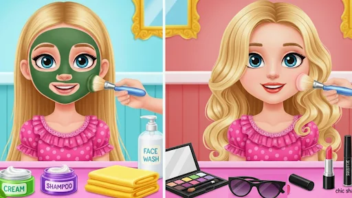 Download Cute Doll Dress Up Terbaru – Game Fashion Anak Gratis - Screenshot 19