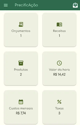 Download PrecificAção by Luh Ribeiro – Hitung Harga Jual Praktis - Screenshot 1