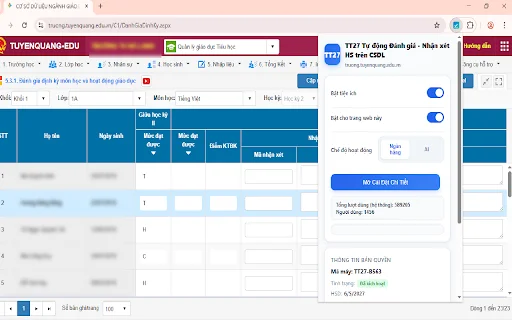 Download TT27 Auto Nhận Xét Terbaru – Asisten Penilaian Guru - Screenshot 1