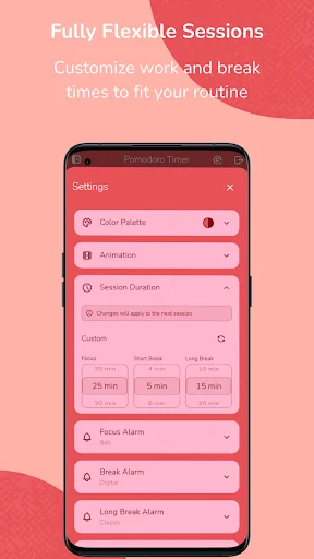 Download Pomodoro Timer: Focus & Relax – Tingkatkan Produktivitas - Screenshot 5