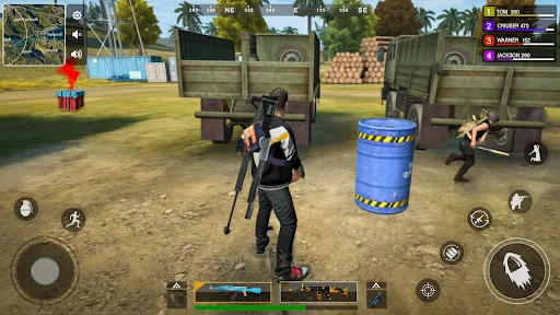 Download FPS Gun Games 3D: Banduk Game – Main Offline Seru - Screenshot 8
