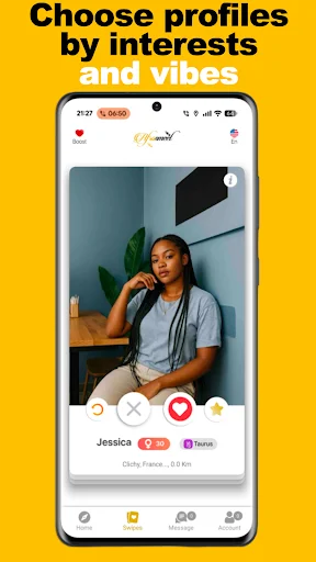 Download Afrosmeet Terbaru – Cari Jodoh Komunitas Kulit Hitam - Screenshot 3