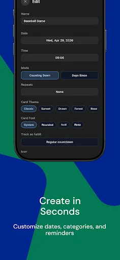 Countdown Timer & Events – Pantau Momen Penting Anda dengan Mudah - Screenshot 4