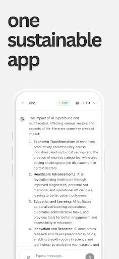 Download Viro – Eco-friendly AI Terbaru – Asisten AI Ramah Lingkungan - Screenshot 6