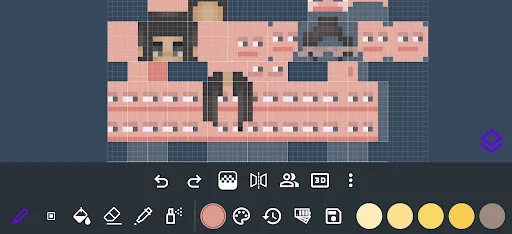 3D Skin Editor for Minecraft – Buat Skin Keren Sekarang - Screenshot 8