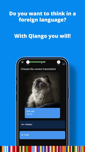 Download Qlango: Belajar 80+ Bahasa dengan Cepat dan Efektif - Screenshot 3