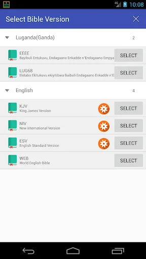 Download Luganda English Audio Bible – Alkitab Audio Gratis - Screenshot 8
