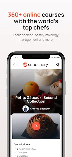 Download Scoolinary: Cook Online – Belajar Masak dari Chef Dunia - Screenshot 3