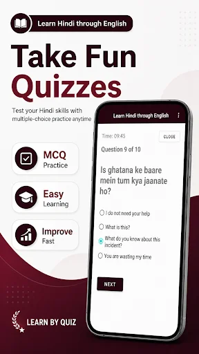 Download Learn Hindi through English – Belajar Bahasa Cepat - Screenshot 7