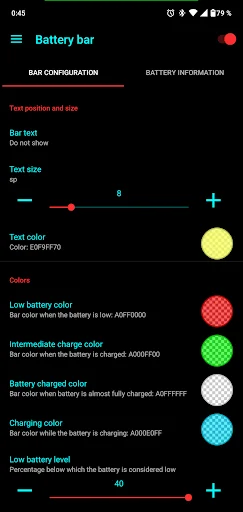 Download Battery Bar Terbaru – Pantau Baterai HP Anda dengan Mudah - Screenshot 8