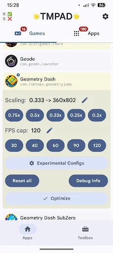 Download TMPAD: Game Mode Booster Terbaru – Tingkatkan FPS Gratis - Screenshot 2