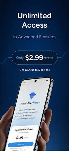 Download HidzoVPN Terbaru – VPN Cepat & Aman Gratis - Screenshot 5