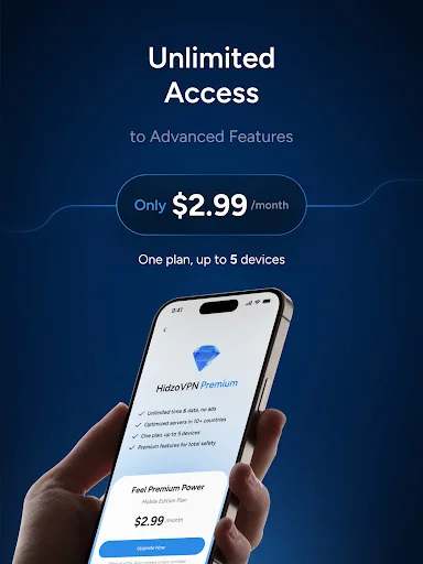 Download HidzoVPN Terbaru – VPN Cepat & Aman Gratis - Screenshot 11
