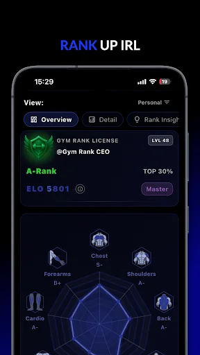 Download Gym Rank: AI Workout Tracker – Lacak Fitness Gratis - Screenshot 2