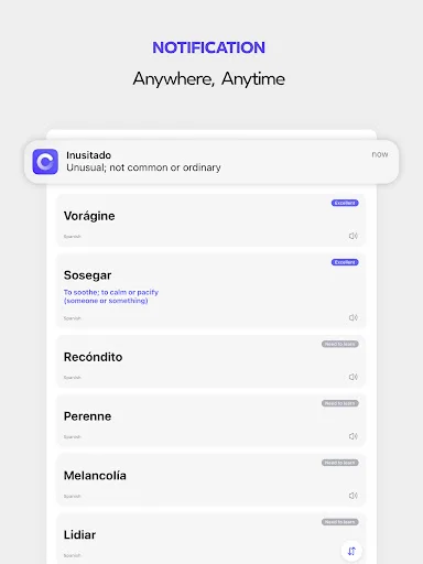 Download Onevoca – Flashcards Terbaru, Cara Mudah Belajar Kosakata - Screenshot 16