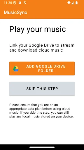 Download MusicSync: Pemutar Musik Google Drive Terbaik – Gratis - Screenshot 7