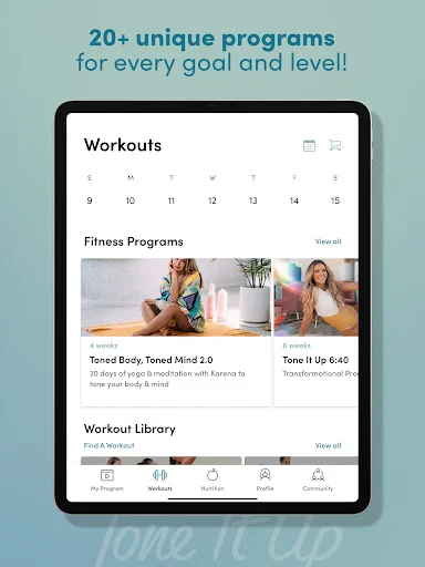 Download Tone It Up: Aplikasi Fitness Terbaik untuk Wanita - Screenshot 11