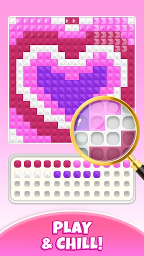 Download Crystal Sort: Art Collection Terbaru – Game Puzzle Santai - Screenshot 2