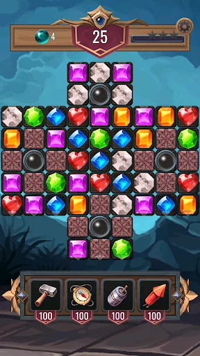 Download Diamond Dungeon Match 3 Terbaru – Game Puzzle Seru - Screenshot 6