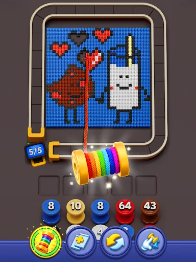 Download Yarn Loop Terbaru – Game Puzzle Seru & Menantang - Screenshot 14