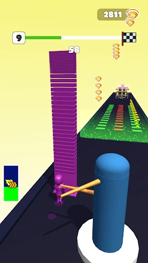 Download Color Pillar: Stack Game Terbaru – Bangun Menara Seru - Screenshot 10