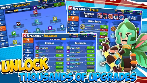 Download Idle Hero TD Terbaru – Game Strategy RPG Offline - Screenshot 27
