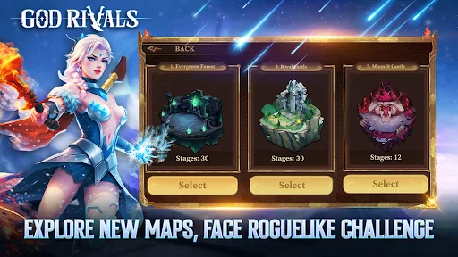 Download God Rivals: RPG Roguelike Terbaru – Aksi Fantasi Gelap - Screenshot 4