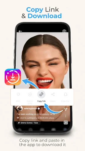 InSaver: Download Video & Story Instagram Cepat & Gratis - Screenshot 1