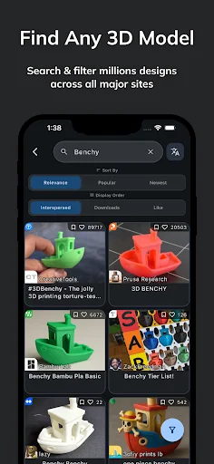 Download Thingiverse MakerWorld Terbaru – Cari Desain 3D Gratis - Screenshot 5