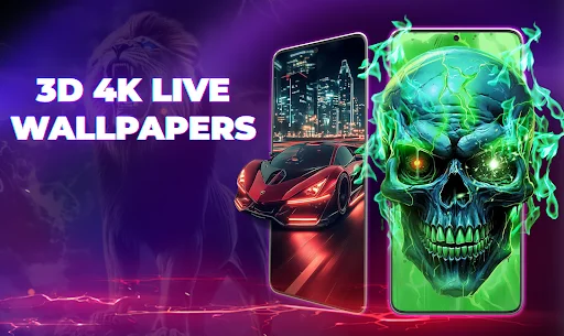 Download Wallpaper 3D Live Terbaru – Wallpaper HD Bergerak Gratis - Screenshot 1