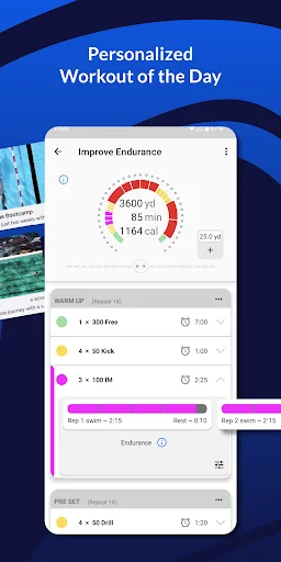 Download MySwimPro Versi Terbaru – Latihan Renang Terpersonalisasi - Screenshot 5