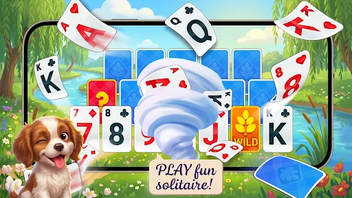 Download Solitaire Farm: TriPeaks Game Terbaru – Mainkan Gratis - Screenshot 1