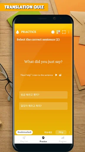 Download Korean Sentence Master Terbaru – Belajar Bahasa Korea - Screenshot 12