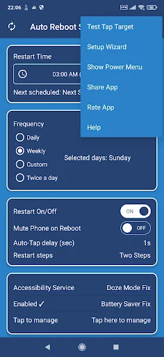 Download Restart – Auto Reboot Terbaru – Jadwalkan Ulang Ponsel - Screenshot 7